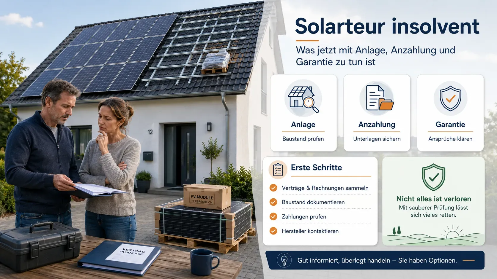 Solarteur insolvent