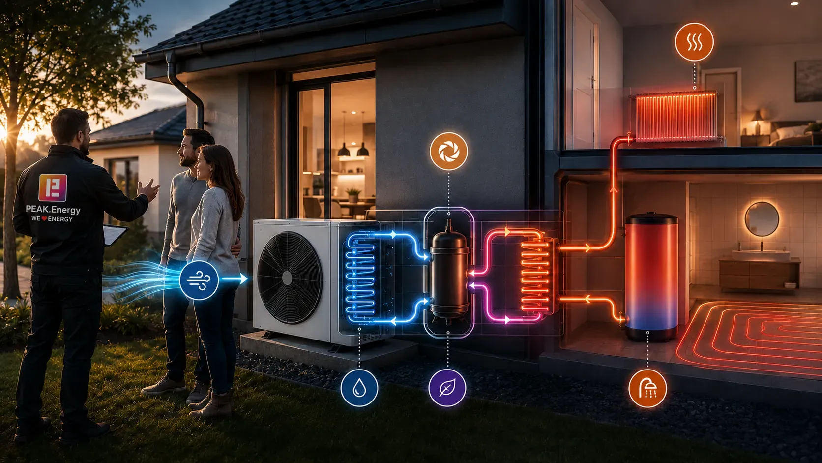 Wie funktioniert eine Wärmepumpe? Das Prinzip verständlich erklärt