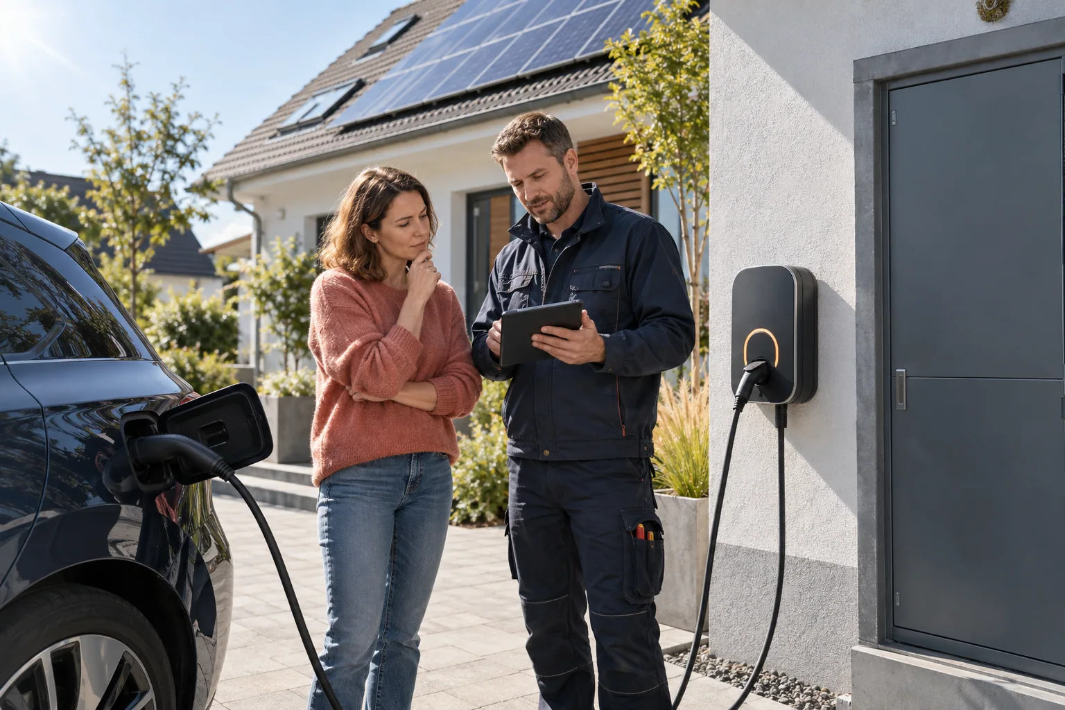 Fehlersuche beim PV-Überschussladen an der Wallbox